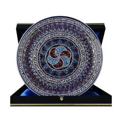 e38 EL İŞÇİLİĞİ ÇİNİ TABAK 40 CM - 6746 - 2