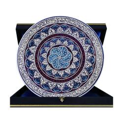 e38 EL İŞÇİLİĞİ ÇİNİ TABAK 40 CM - 6747 - 2