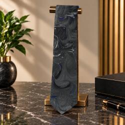 e38 EL İŞÇİLİĞİ ERKEK RENKLİ EBRU KRAVAT 150*5 cm - 6690 - e38