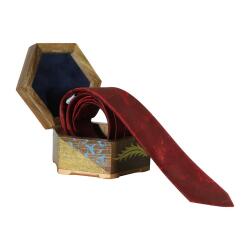 e38 EL İŞÇİLİĞİ ERKEK RENKLİ EBRU KRAVAT 150*5 cm - 6702 - 3