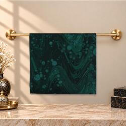 e38 EL İŞÇİLİĞİ KADIN RENKLİ EBRU EŞARP 94*94 cm - 6719 - e38