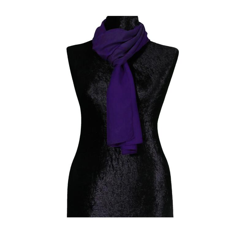 e38 EL İŞÇİLİĞİ KADIN RENKLİ EBRU FULAR 175*35 cm-6712 - 2