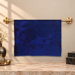e38 EL İŞÇİLİĞİ KADIN RENKLİ EBRU FULAR 175*35 cm-6714 - e38