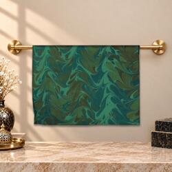 e38 EL İŞÇİLİĞİ KADIN RENKLİ EBRU ŞAL 175*70 cm -6729 - e38