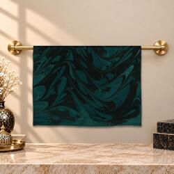 e38 EL İŞÇİLİĞİ KADIN RENKLİ EBRU ŞAL 175*70 cm -6730 - e38