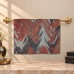 e38 EL İŞÇİLİĞİ KADIN RENKLİ EBRU ŞAL 175*70 cm -6733 - e38