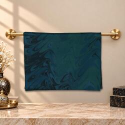 e38 EL İŞÇİLİĞİ KADIN RENKLİ EBRU ŞAL 175*70 cm -6734 - e38