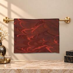 e38 EL İŞÇİLİĞİ KADIN RENKLİ EBRU ŞAL 175*70 cm -6735 - e38