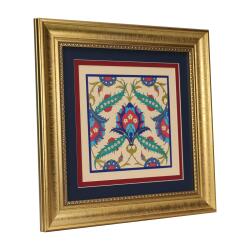e38 EL İŞÇİLİĞİ KALEMİŞİ TABLO 45*45 CM - 6643 - 2