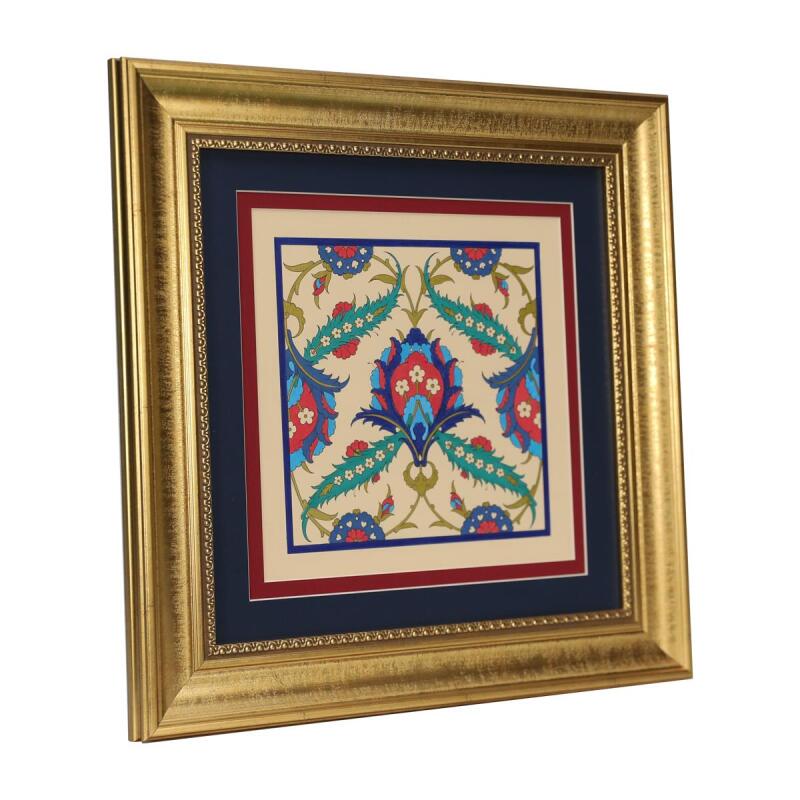 e38 EL İŞÇİLİĞİ KALEMİŞİ TABLO 45*45 CM - 6643 - 2