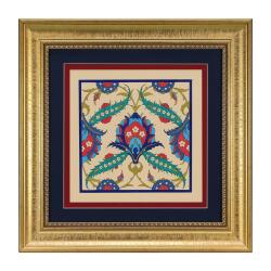 e38 EL İŞÇİLİĞİ KALEMİŞİ TABLO 45*45 CM - 6643 - e38