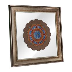 e38 EL İŞÇİLİĞİ KUMAŞ BOYAMA TABLO 36*36 CM - 6638 - 2