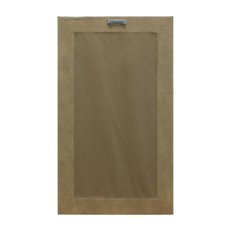 e38 EL İŞÇİLİĞİ LALE FORMUNDA ALLAH LAFZI EBRU TABLO - 24*41 CM - 6610 - 3