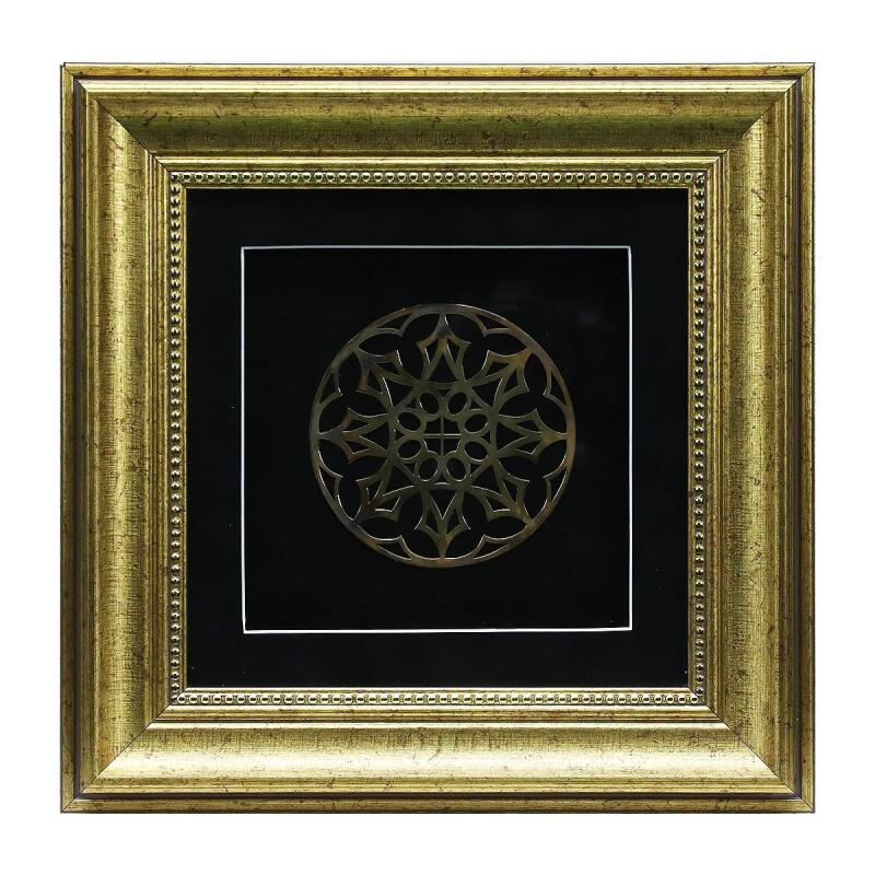 e38 EL İŞÇİLİĞİ PRİNÇ TABLO 30*30 CM-6634 - 1