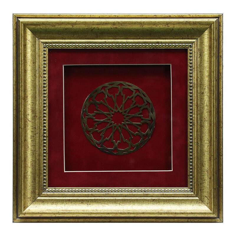 e38 EL İŞÇİLİĞİ PRİNÇ TABLO 30*30 CM-6636 - 1