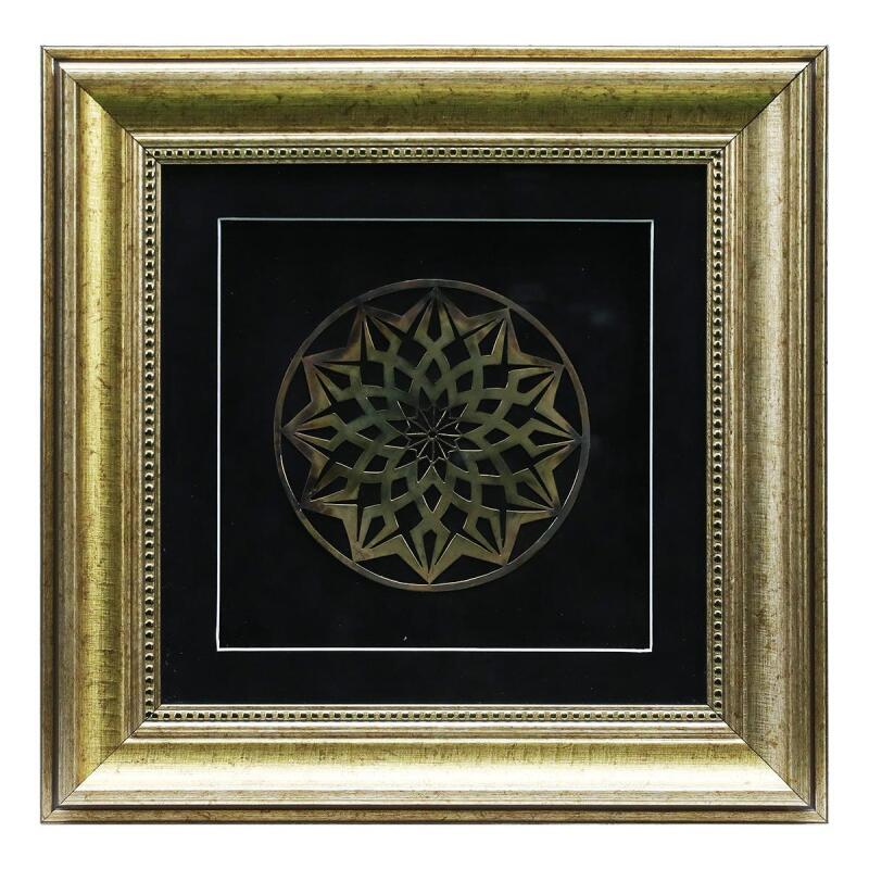 e38 EL İŞÇİLİĞİ PRİNÇ TABLO 34*34 CM -6633 - 1