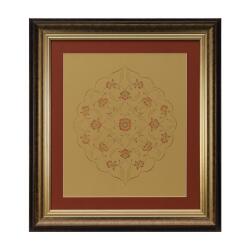 e38 EL İŞÇİLİĞİ RENKLİ HALKAR TABLO 50*45 CM - 6649 - e38