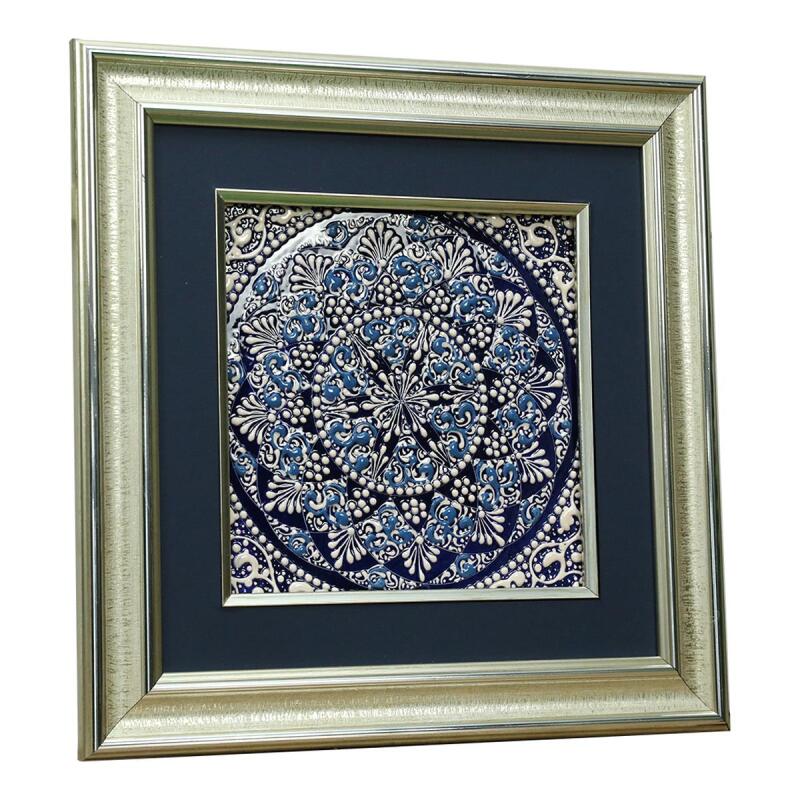 e38 HANDCRAFTED CERAMIC PAINTING 34*34 CM - 6278 - 2