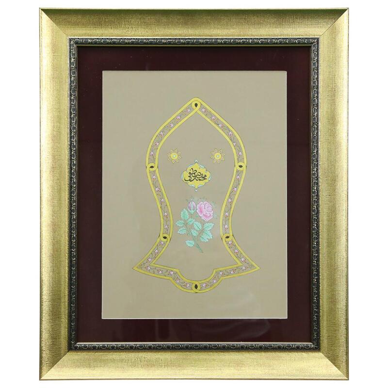 e38 HANDCRAFTED ILLUMINATION PAINTING 55x45 CM - 6320 - 1
