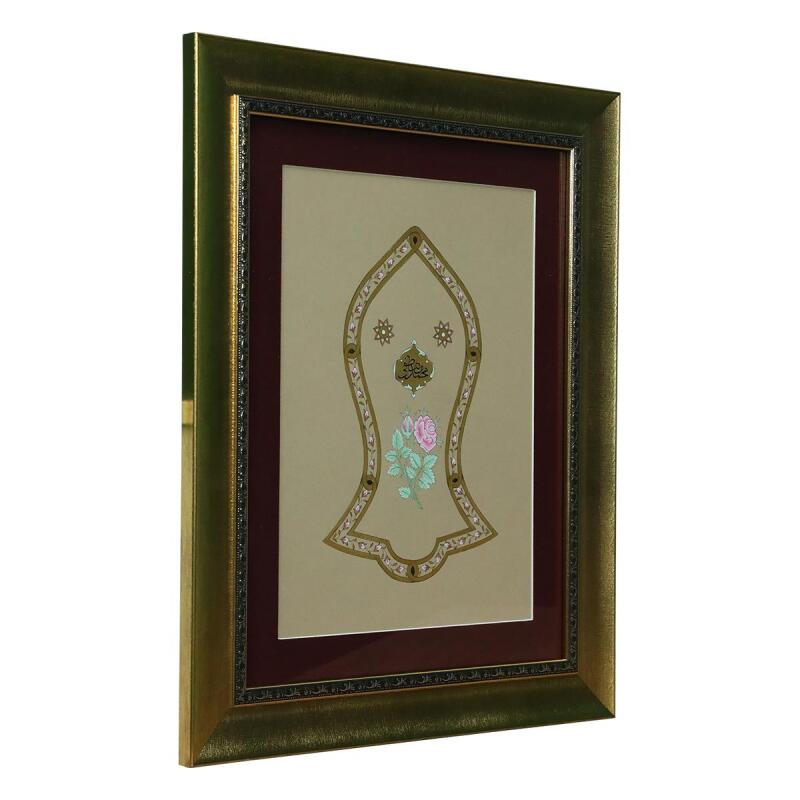 e38 HANDCRAFTED ILLUMINATION PAINTING 55x45 CM - 6320 - 2