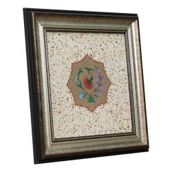 e38 HANDICRAFT WATERCOLOR PAINTING 34x34 cm - 6204 - 2